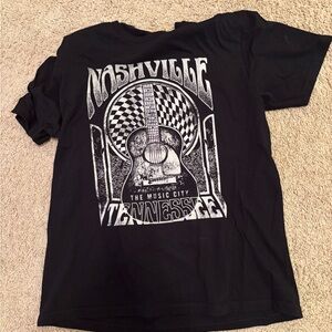 Black Graphic Tee